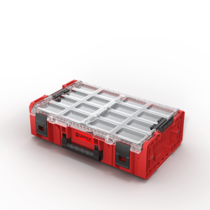 QBRICK SYSTEM ONE ORGANIZER 2XL 2.0 MULTILAYER FOAM INSERTS RED ULTRA HD CUSTOM